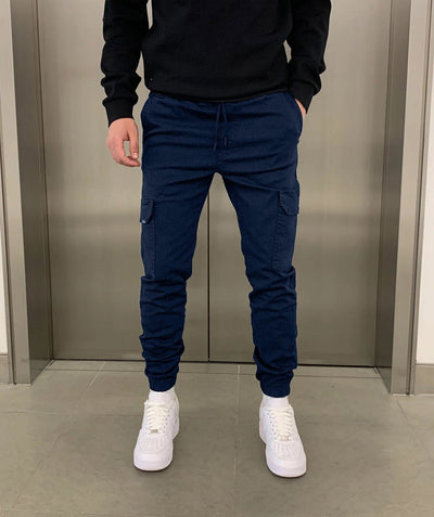 Laurent | Herren Jogginghose mit Cargo-Taschen