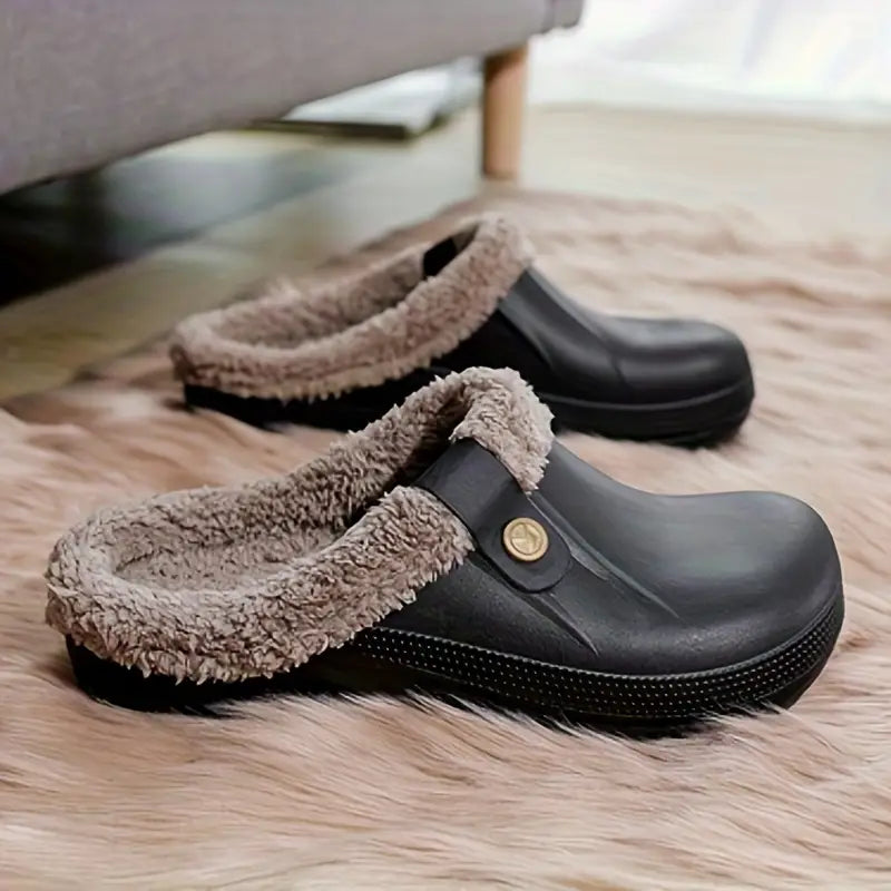 Johanna | Unisex Fleece gefütterte Clogs