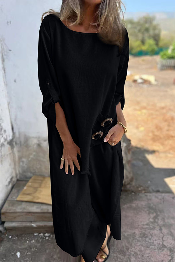 Katharina | Mühelos Fließendes Kleid