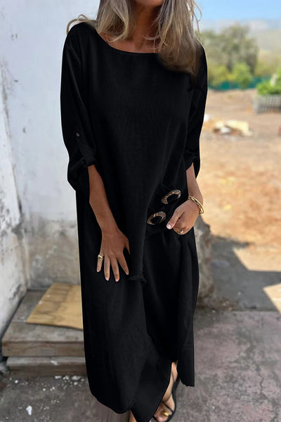 Katharina | Mühelos Fließendes Kleid