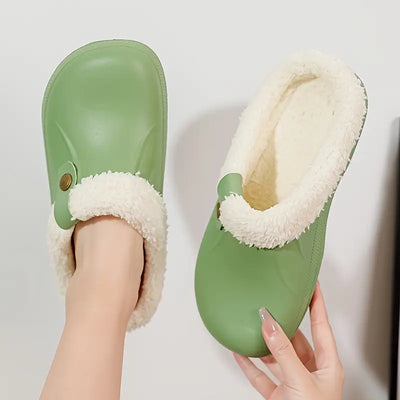 Johanna | Unisex Fleece gefütterte Clogs