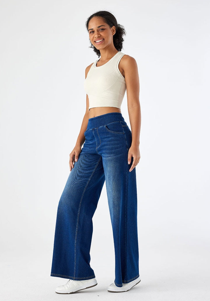 Ophélie | Hochtaillierte Damenjeans aus Ultra-Stretch 5