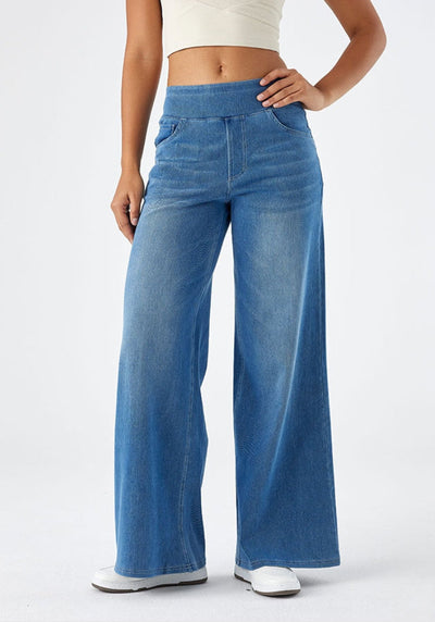 Ophélie | Hochtaillierte Damenjeans aus Ultra-Stretch