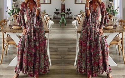 Tanja | Elegantes langes Kleid