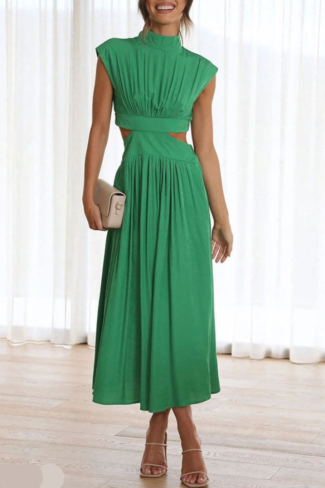 Lorna | Midi-Kleid Tailliertes Design aus hochwertiger Baumwolle