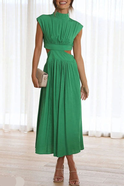 Lorna | Midi-Kleid Tailliertes Design aus hochwertiger Baumwolle