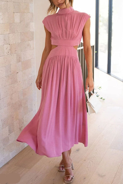 Lorna | Midi-Kleid Tailliertes Design aus hochwertiger Baumwolle
