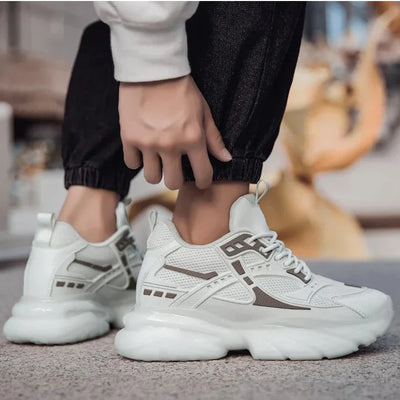 Cozok | Sportschuhe Herren Mesh mit Unsichtbarer Erhöhung 6
