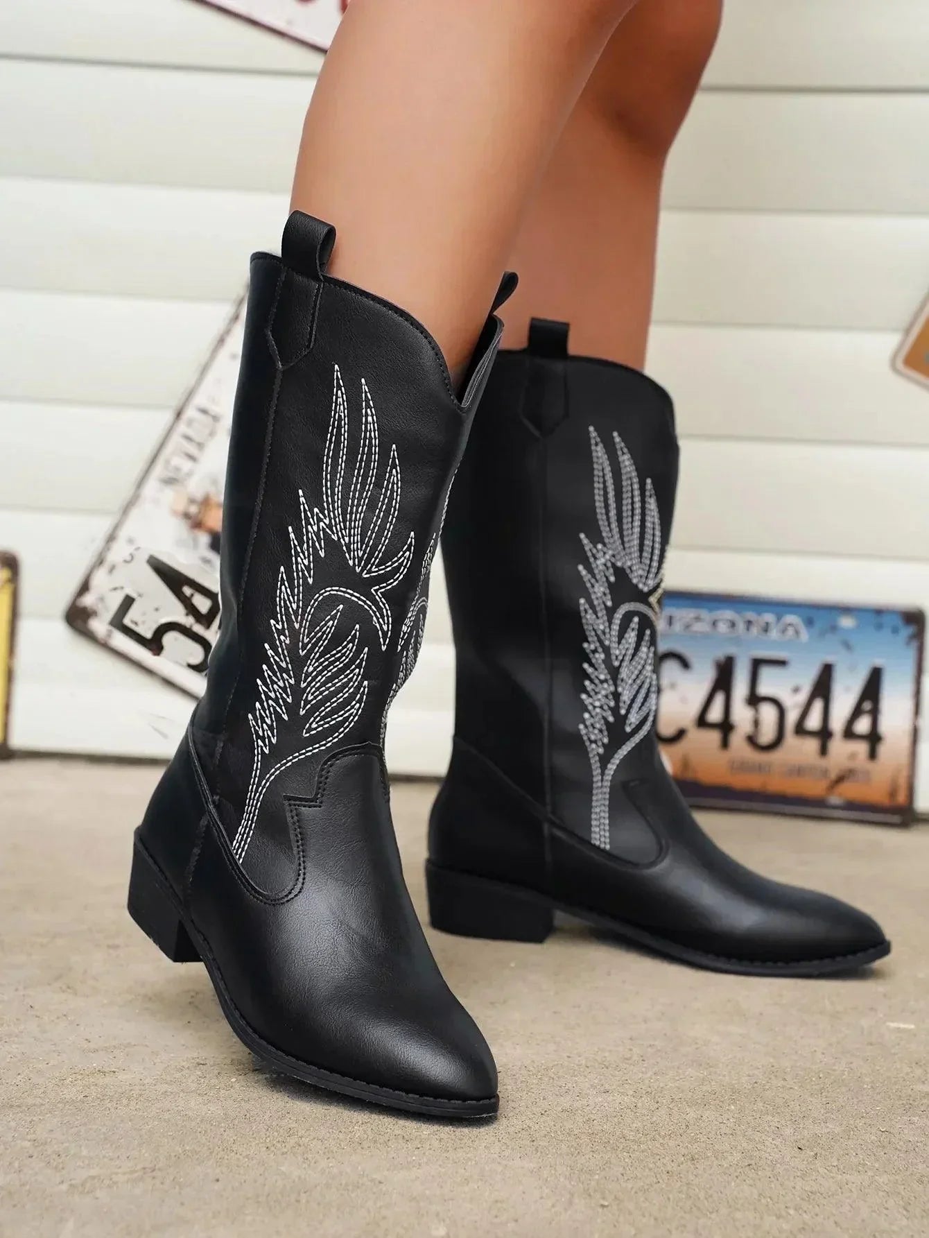 Alina | Westernstiefel im Klassischen Stil für Komfort und Eleganz
