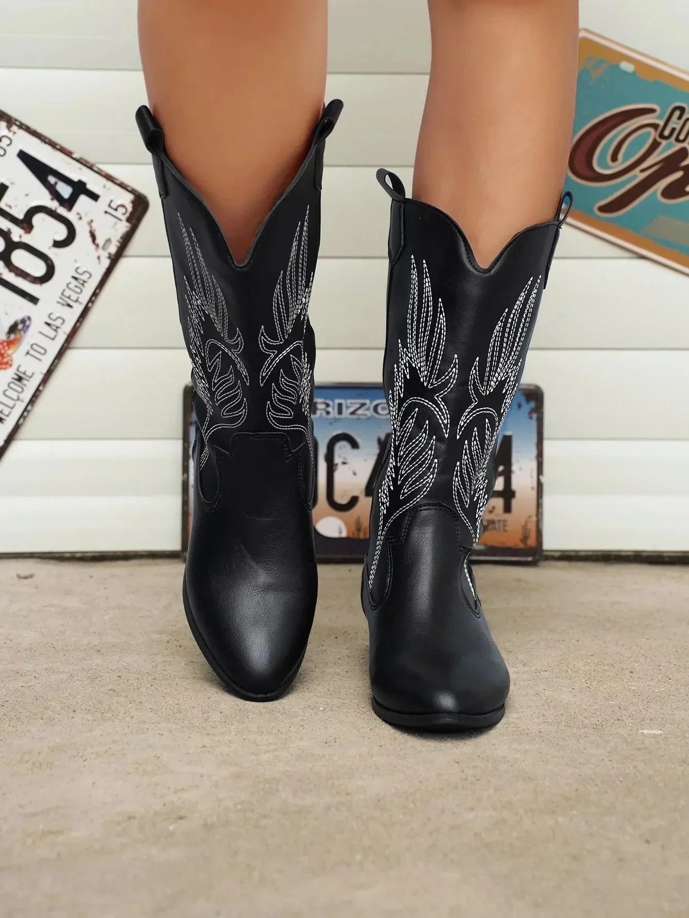 Alina | Westernstiefel im Klassischen Stil für Komfort und Eleganz