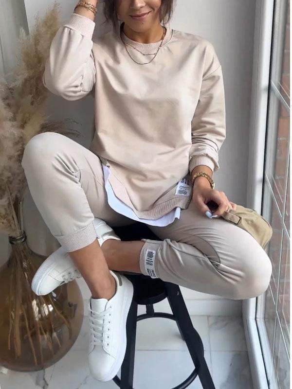 Daria | Loungewäsche Set – Baumwoll-Polyester-Mischung