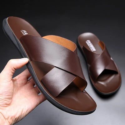 Jan | Damen Ledersandalen mit Anti-Slip Sohle-3