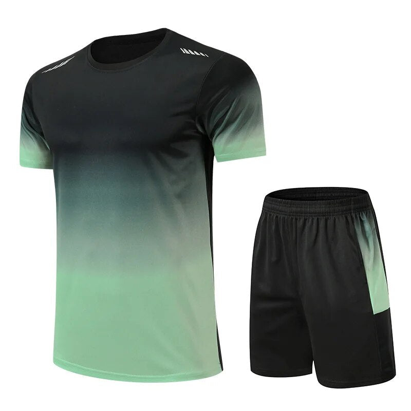 Mick | Sportbekleidungs-Set für Männer mit Farbgradientendruck