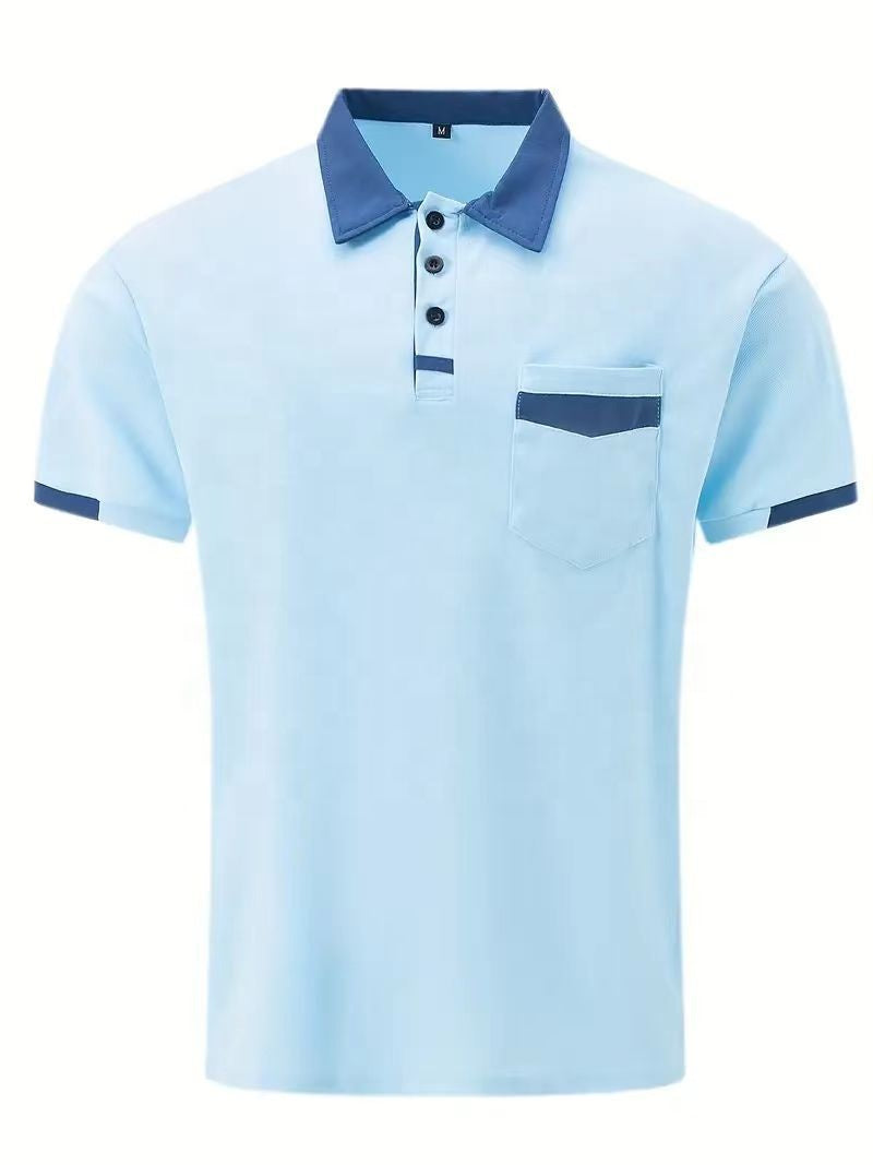 Maison | Zeitlose schlanke Passform mit Kontrastverkühlungen Poloshirt