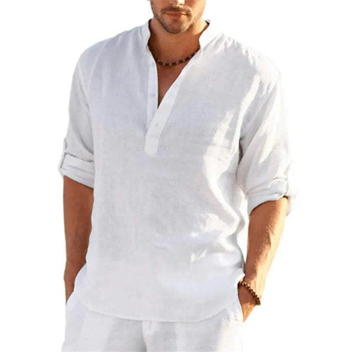 Jack | Naturfaser Relaxed Fit Freizeithemd