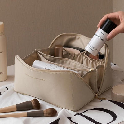Becky | Kosmetiktasche Damen – Eleganter Kulturbeutel für Make-up und Hautpflege-2