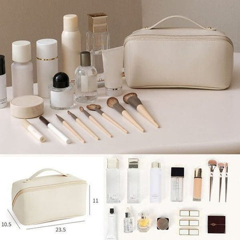 Emma | Kosmetiktasche Damen – Eleganter Kulturbeutel für Make-up und Hautpflege