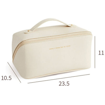 Emma | Kosmetiktasche Damen – Eleganter Kulturbeutel für Make-up und Hautpflege