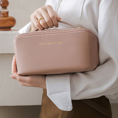 Becky | Kosmetiktasche Damen – Eleganter Kulturbeutel für Make-up und Hautpflege-4