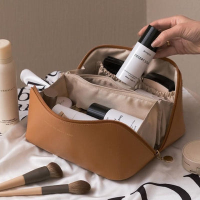 Becky | Kosmetiktasche Damen – Eleganter Kulturbeutel für Make-up und Hautpflege-6