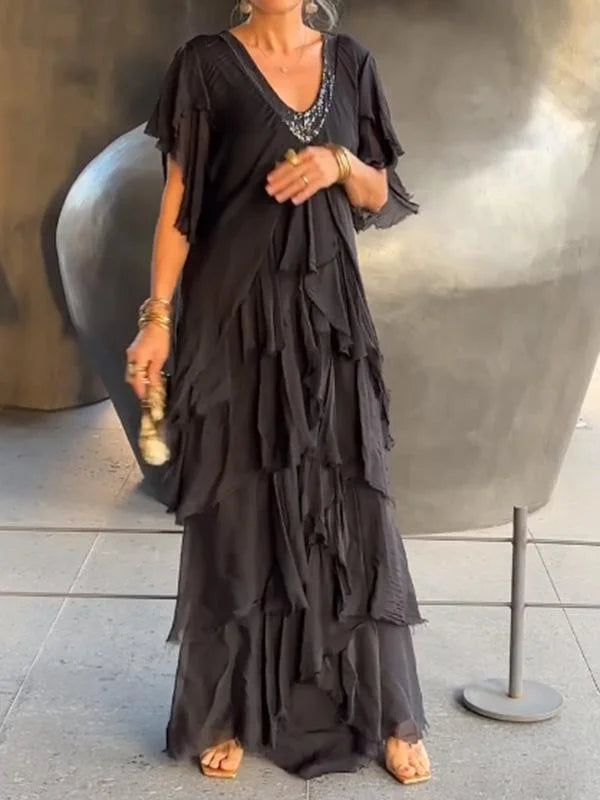 Alina | Elegantes langes Kleid