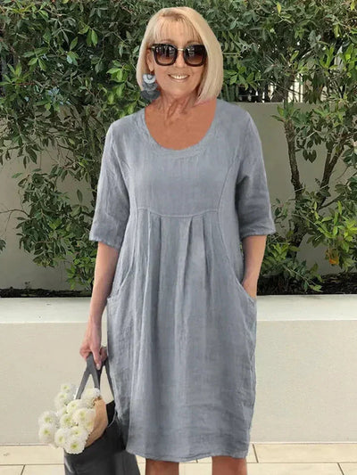 Susanne | Sommer kleid Bequem Und Vielseitig