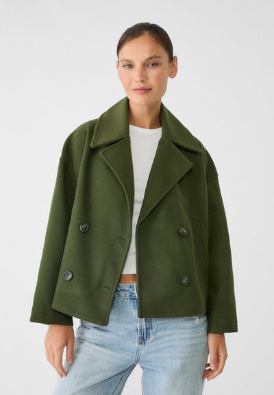 Variant image for Kurze Jacke - Doppelbrust Stil für Damen-17