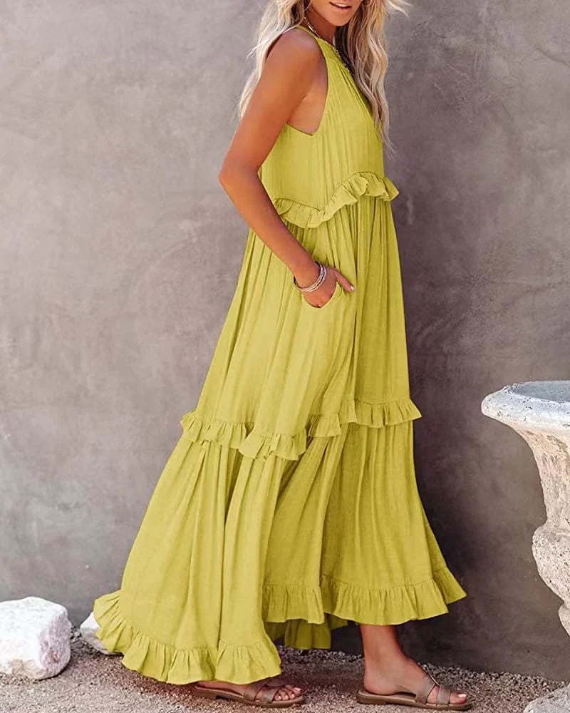 Janina | Langes Maxikleid