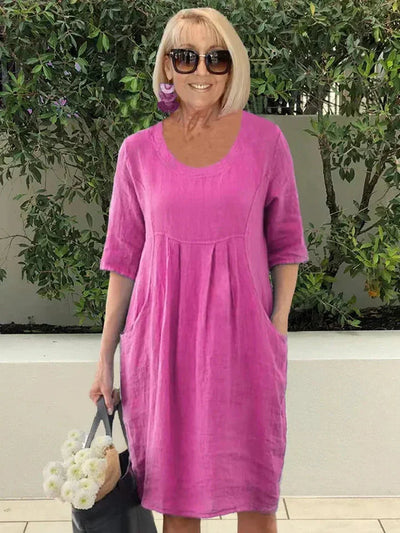Susanne | Sommer kleid Bequem Und Vielseitig