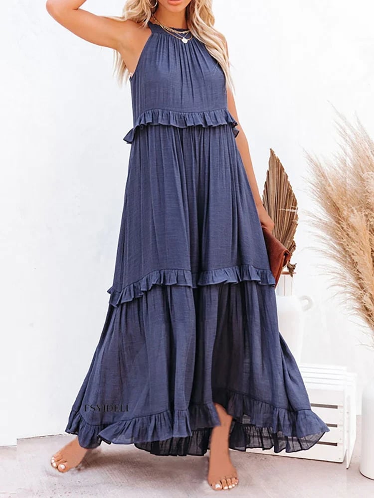 Janina | Langes Maxikleid
