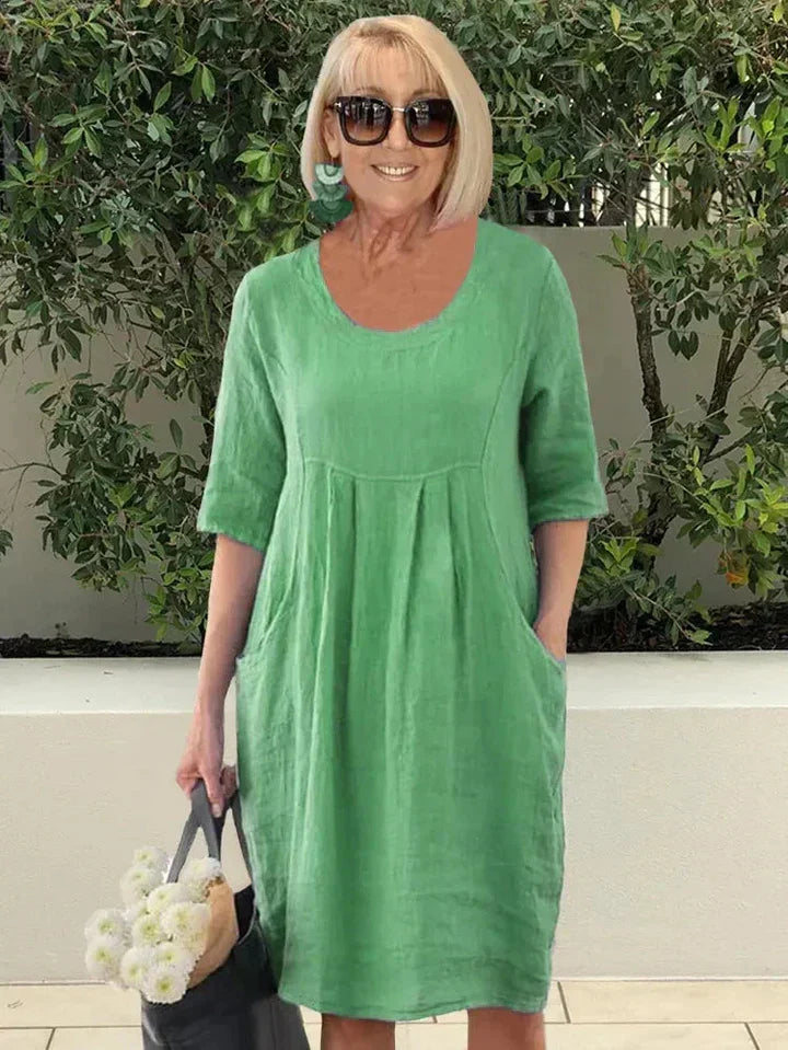 Susanne | Sommer kleid Bequem Und Vielseitig