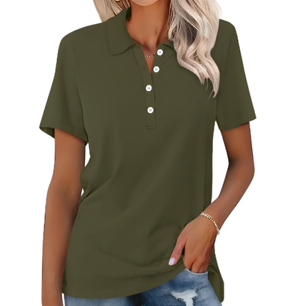 Variant image for Stella | Damen Poloshirt – Elegantes und Komfortables Polo-Shirt für Frauen-16