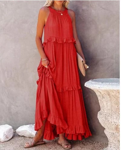 Janina | Langes Maxikleid