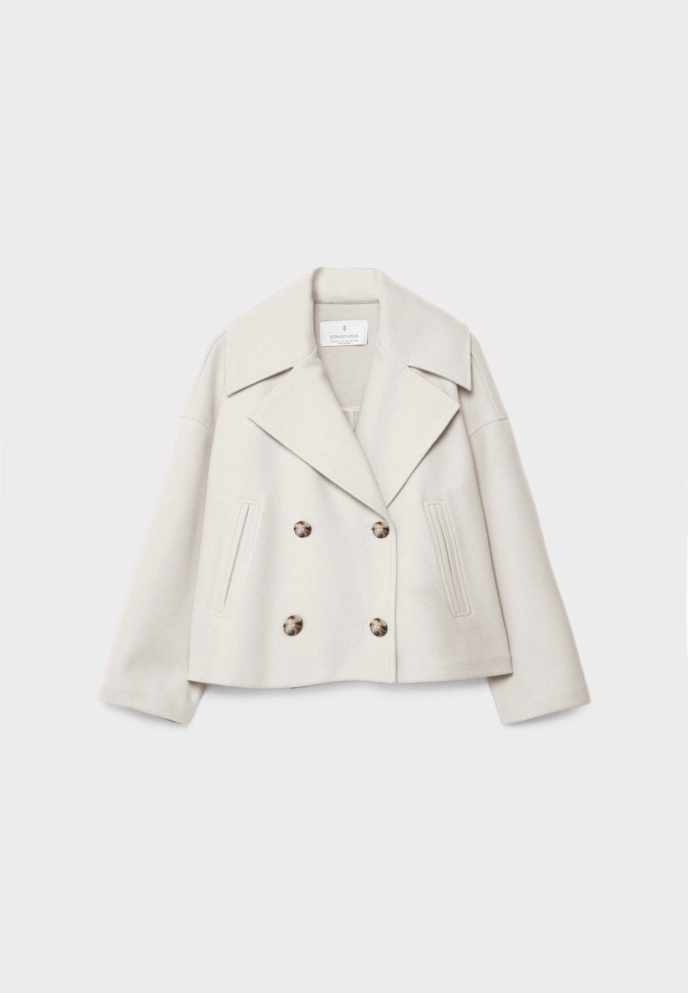 Elina | Kurze Jacke Doppelbrust Stil