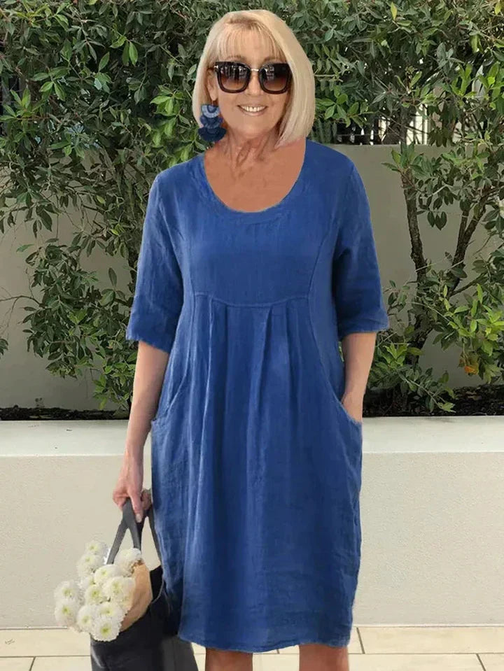 Susanne | Sommer kleid Bequem Und Vielseitig