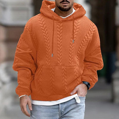 Paul | Lässiger bedruckter Kängurutaschen-Kapuzenpullover
