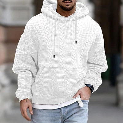 Paul | Lässiger bedruckter Kängurutaschen-Kapuzenpullover