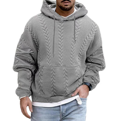 Paul | Lässiger bedruckter Kängurutaschen-Kapuzenpullover