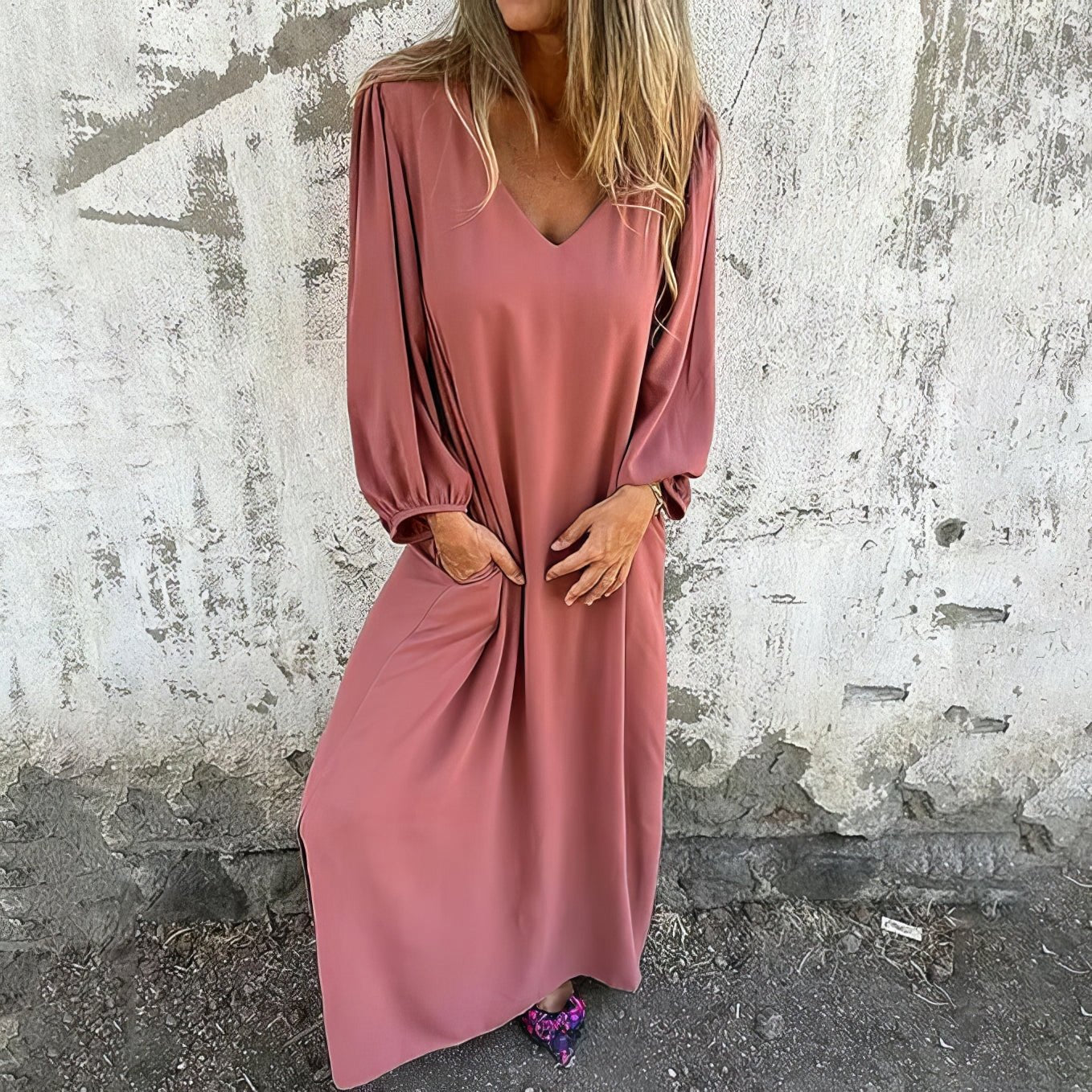 Elisabeth | Langes Boho-Kleid