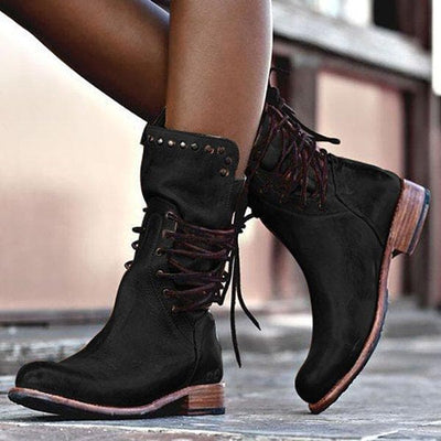 Variant image for Mia | Lederstiefel Damen Schwarz-19