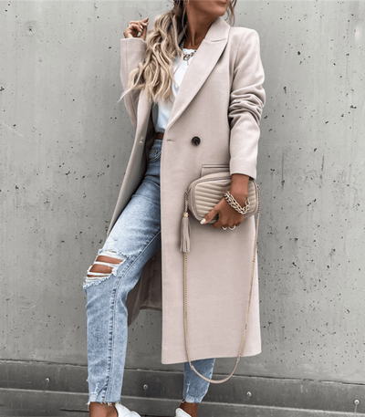 Mila | Bequemer Wollmantel