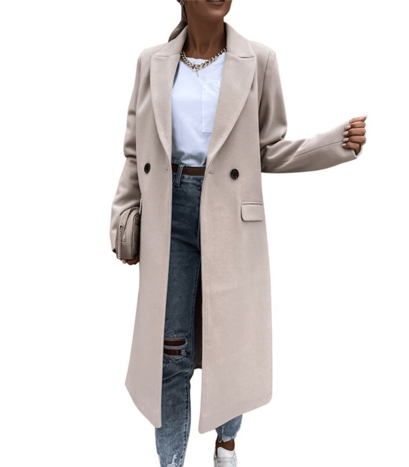 Mila | Bequemer Wollmantel