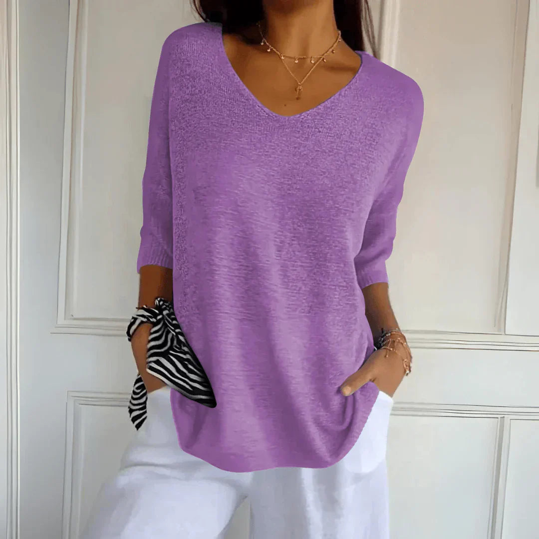 Elisa | Entspanntes elegantes Top