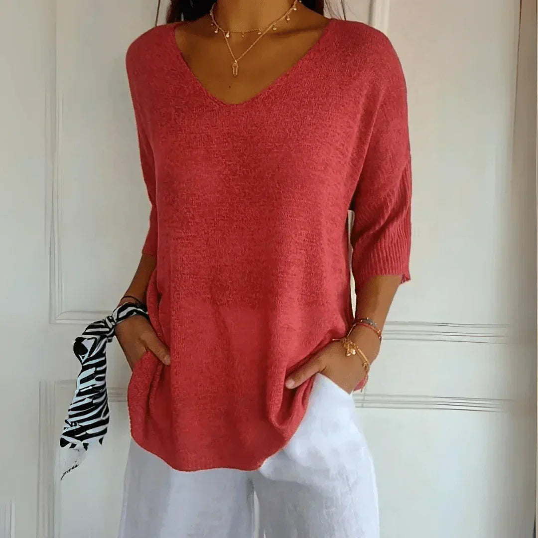Elisa | Entspanntes elegantes Top