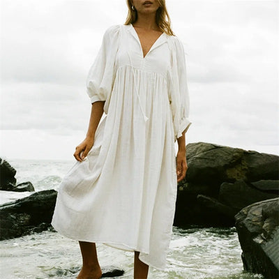 Annie | Langes Midi -Kleid
