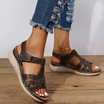 Iris | Sandalen Hochwertiges Leder, Orthopädisch, Komfortabel