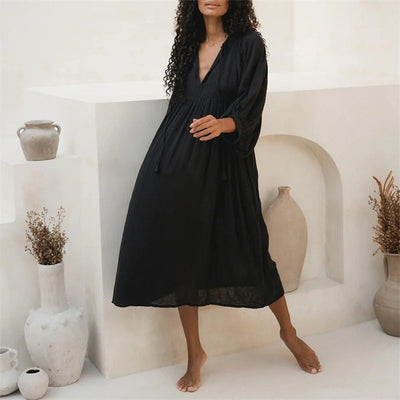 Annie | Langes Midi -Kleid