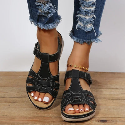 Iris | Sandalen Hochwertiges Leder, Orthopädisch, Komfortabel