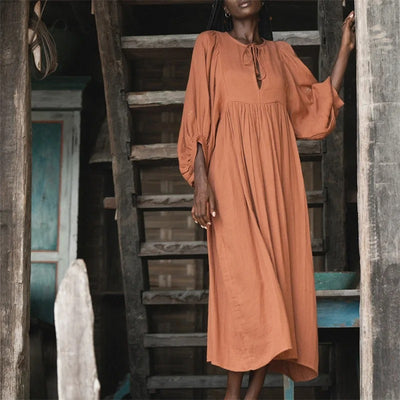 Annie | Langes Midi -Kleid