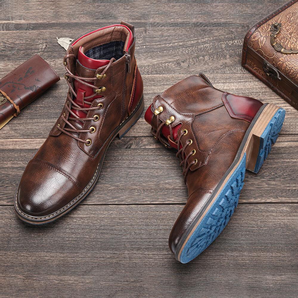Wade | Premium-Leder Oxford Stiefel für Herren